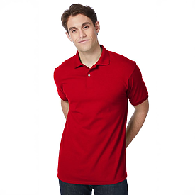 Hanes 50/50 Jersey Knit Golf Shirt