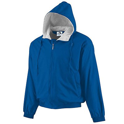 Augusta Taffeta Hood Fleece Lined Jacket