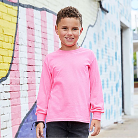 Fruit of the Loom Youth 5.6oz 100% Longsleeve