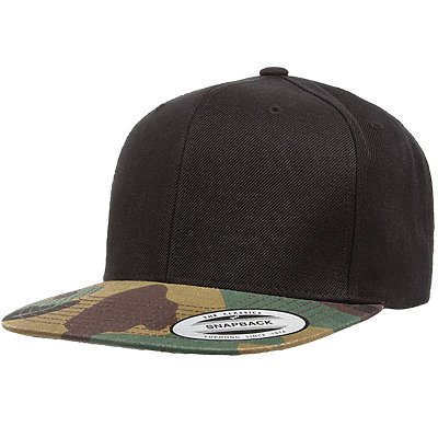 YUPOONG Classic Flat Bill Two-Tone Snapback