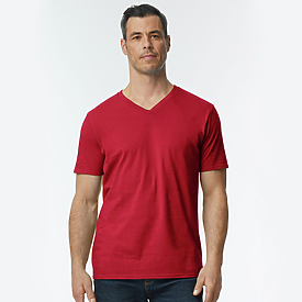 Gildan 4.5oz Softstyle V Neck T