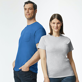 Gildan 50/50 Pocket T-Shirt