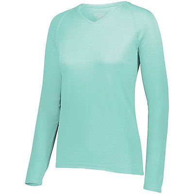 Augusta Attain Ladies Wicking Long Sleeve Shirt