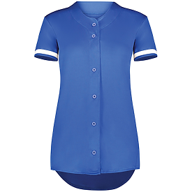 Augusta Ladies Cutter+ Full Button Baseball Jersey