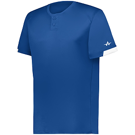 Alleson Athletic On The Rise Two-Button Baseball Jersey