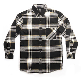Burnside The Traditional Youth One Pocket Plaid Flannel