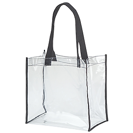 Bag Edge Clear PVC Tote