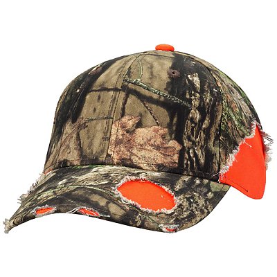 OUTDOOR CAP Camo Frayed Cap