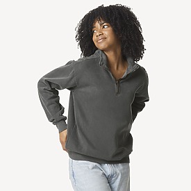 COMFORT COLORS Adult 9.5oz 1/4 Zip Sweatshirt