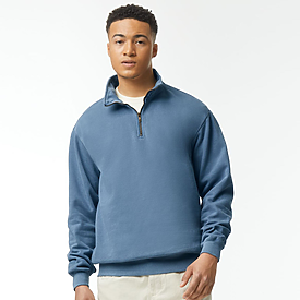 COMFORT COLORS Adult 9.5oz 1/4 Zip Sweatshirt