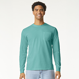 COMFORT COLORS  Long Sleeve Pocket T-Shirt