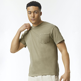 COMFORT COLORS 6.1oz 100% Pocket T