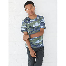 Code V Youth Camo Tee