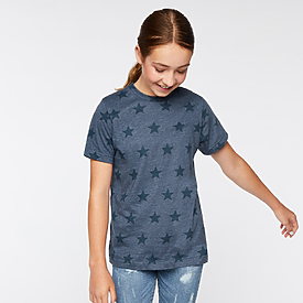 Code V Youth Five Star Tee