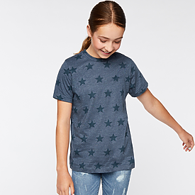 Code V Youth Five Star Tee