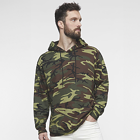 Code V 7.5oz Hooded Camo Sweat