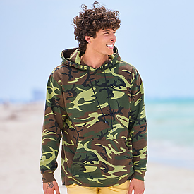 Code V 7.5oz Hooded Camo Sweat
