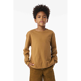 Bella+Canvas Youth 6 oz Heavyweight Long Sleeve Tee