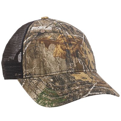 OUTDOOR CAP Mesh Back American Flag Undervisor Cap
