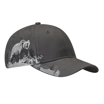 DRI-DUCK HEADWEAR Grizzly Bear Cap