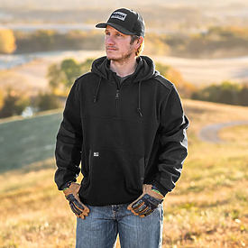 DRI DUCK Mission Quarter Zip