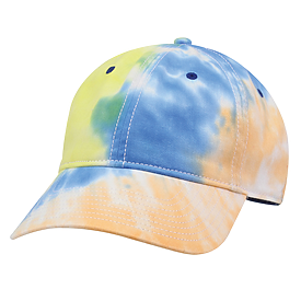 The Game Headwear Ashbury Tie Dye Twill Solid Cap