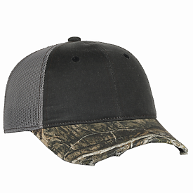 OUTDOOR CAP Weathered Cotton Distressed Camo Cap