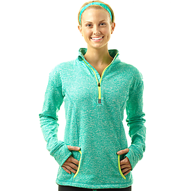 J.AMERICA Ladies Cosmic Fleece 1/4 Zip