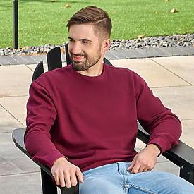 J.AMERICA Better Than Basic Fleece Crew