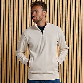 J.AMERICA BTB 1/4 Zip Fleece