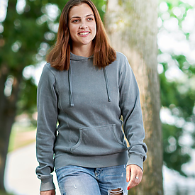 J.AMERICA 7.5oz Comfort Dye Fleece Hood