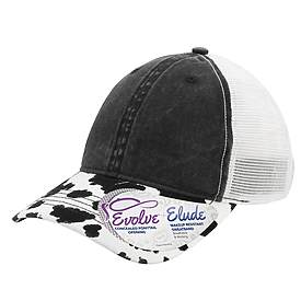 Infinity Her Visor Print Mesh Back Cap