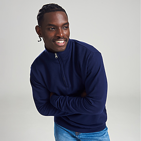 Just Hoods by AWDis Sophomore 1/4 Zip Sweat