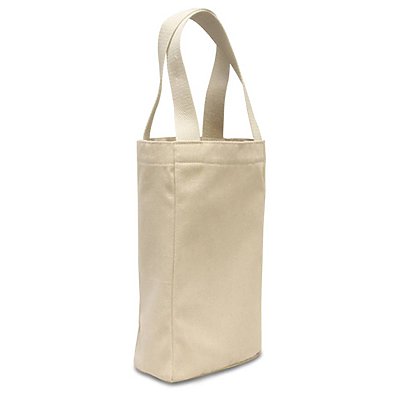 LIBERTY BAGS 10 oz. Canvas Napa Two Bottle Wine Tote