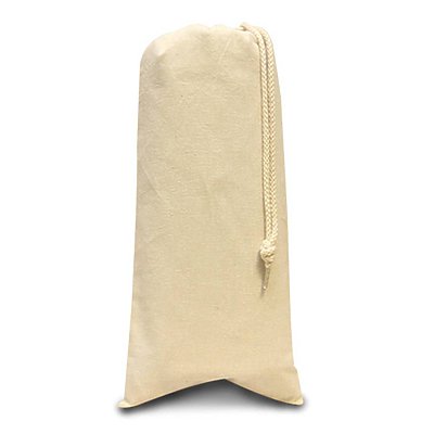 LIBERTY BAGS 10 oz. Canvas Drawstring Wine Tote