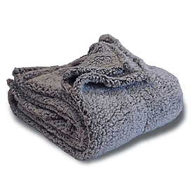 LIBERTY BAGS Alpine Fleece Frosted Sherpa Blanket