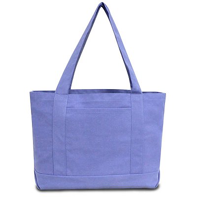 LIBERTY BAGS Seaside Cotton Pigment Dyed Boat Tote