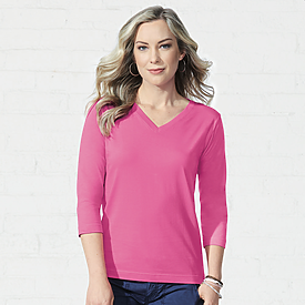 LAT Ladies 3/4 Sleeve T