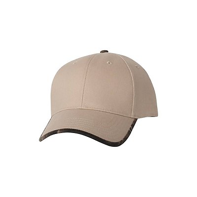 KATI HEADWEAR Solid/Camo Contrast Bill Cap