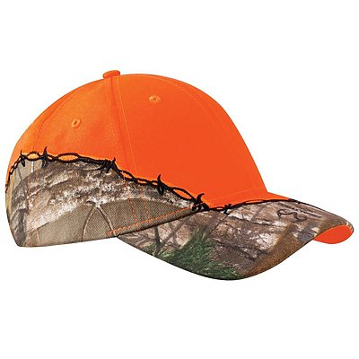 KATI HEADWEAR Licensed Camo /w Barbed Wire Embroidery