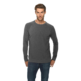 Lane Seven Apparel French Terry Raglan Crewneck