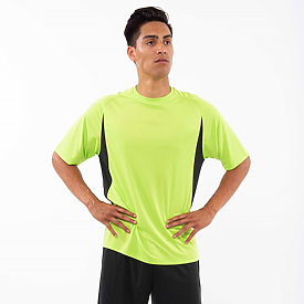 A4 Apparel Cooling Performance Color Blocked Crew