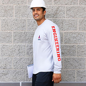 A4 Apparel Sprint Long Sleeve Pocket Tee