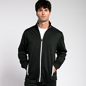 A4 Apparel League Full Zip Warm Up Jacket
