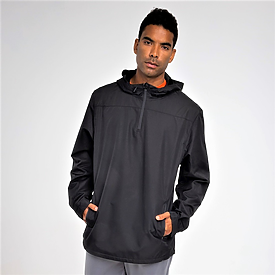 A4 Apparel Quarter Zip Force Windbreaker