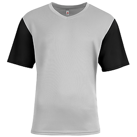 A4 Apparel Youth Sprint Color Block V-Neck