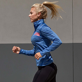 A4 Apparel Inspire Space Dye Quarter Zip