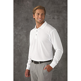 Paragon Prescott Long Sleeve Performance Mesh Polo