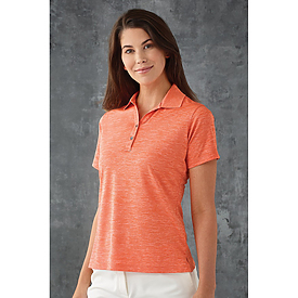 Paragon Ladies Dakota Straited Heather Polo