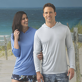 Paragon Bahama Long Sleeve Performance Hooded Tee